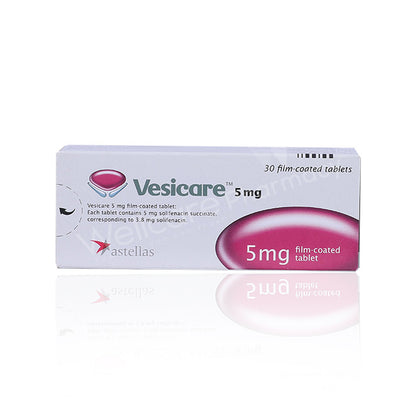 Vesicare 5Mg Tablets 30'S