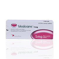 Vesicare 5mg Tablets 30'S