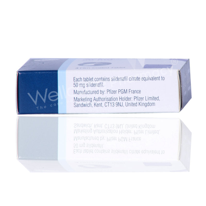 Viagra 50Mg Tablets 4'S