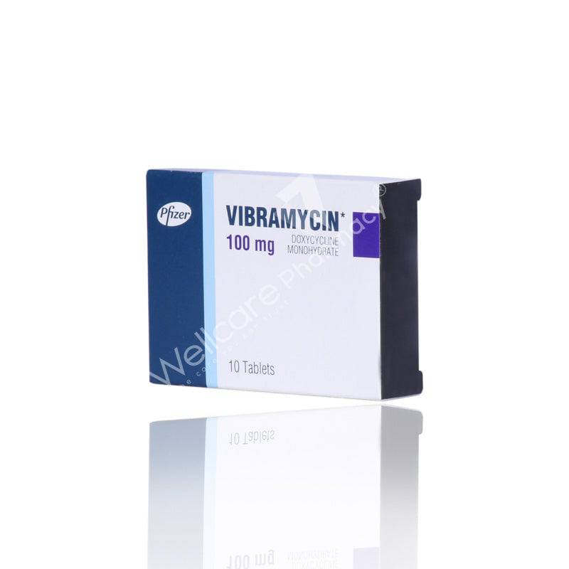 Vibramycin 100Mg Tablets 10'S Vibramycin 100Mg Tablets 10'S
