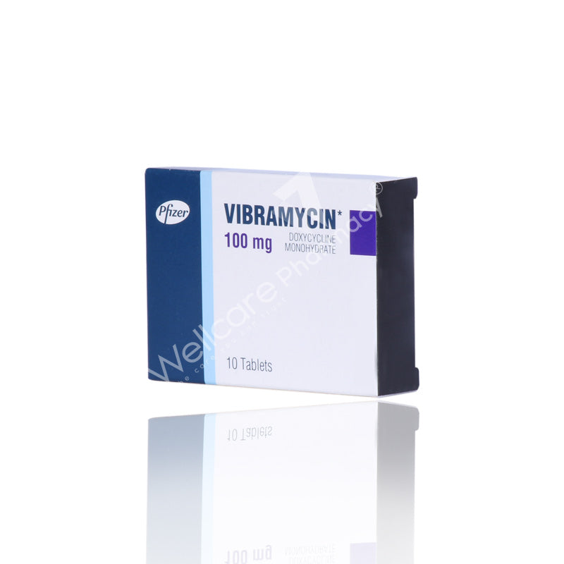Vibramycin 100Mg Tablets 10'S