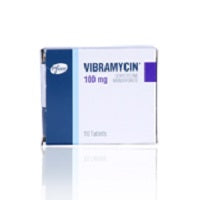 Vibramycin 100Mg Tablets 10'S