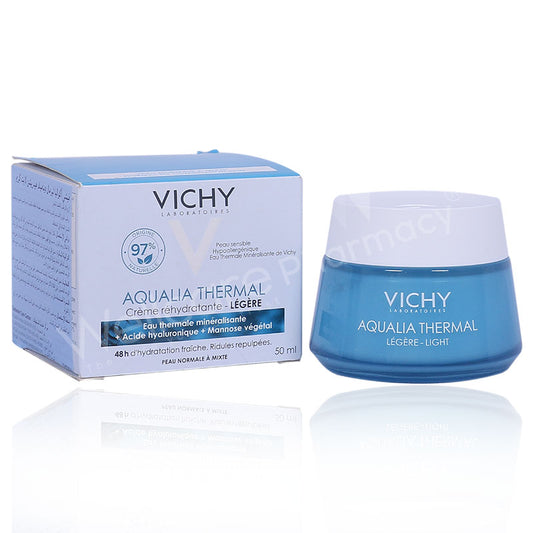 Vichy Aqualia Light Cream P50ml - Wellcare Pharmacy