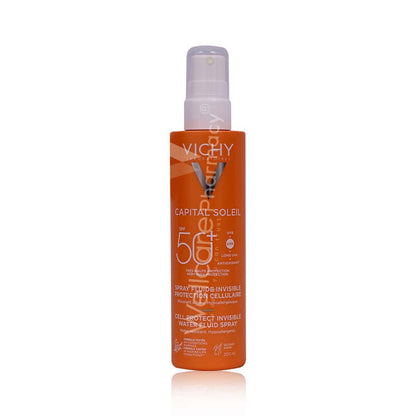 Vichy Capital Soleil Spf 50+ Spray Fluid Invisible 200ml - Wellcare Pharmacy