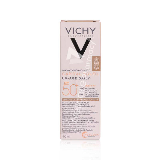 Vichy Capital Soleil Uv Age Tinted Spf50 
 Fluid 40Ml