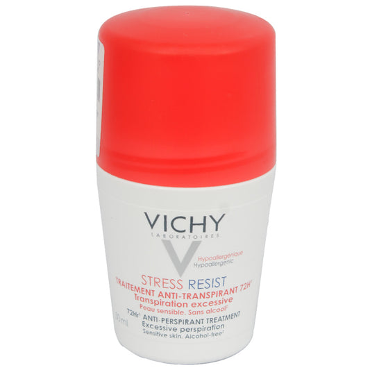 Vichy Deo Roll On Anti-Perspirant Stress Resist 72h 50ml - Wellcare Pharmacy