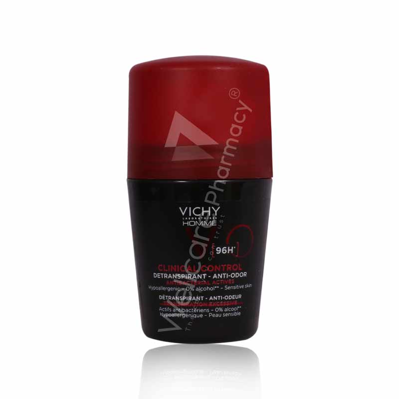 Vichy Deo Roll On Clinical Control 96H Men 50Ml Vichy Deo Roll On Clinical Control 96H Men 50Ml