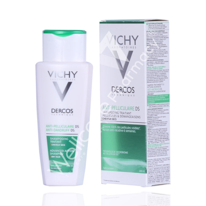 Vichy Dercos Anti Dandruff Shampoo Dry Hair 200ml