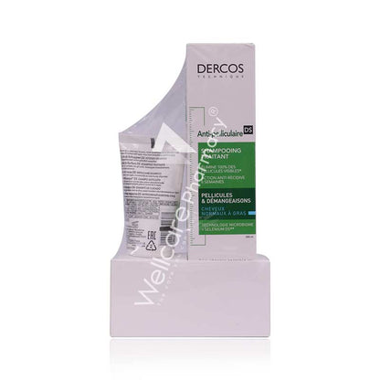 Vichy Dercos Anti Dandruff Shampoo Normal To Oily Hair 200Ml+Vichy Dercos Anti Dandruff Shampoo Normal To Oily Hair 50Ml