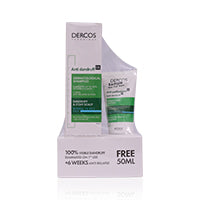 Vichy Dercos Anti Dandruff Shampoo Normal To Oily Hair 200Ml+Vichy Dercos Anti Dandruff Shampoo Normal To Oily Hair 50Ml