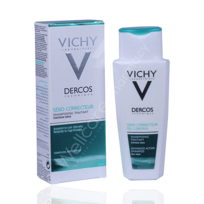 Vichy Derc.Sebo Cor/Sha Oily Scalp&Hair 200ml