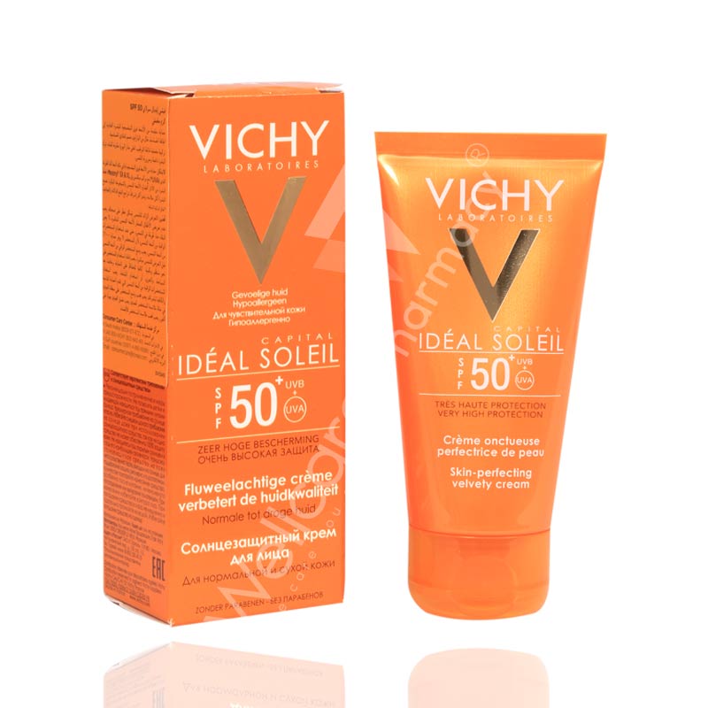 Vichy Ideal  Velvety Cream Spf50 50ml - Wellcare Pharmacy