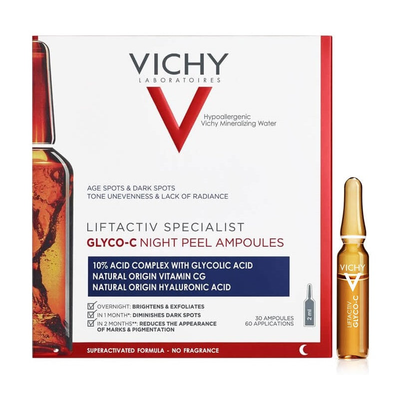 Vichy Liftactiv Glyco-C Night Peel Ampoules 2Ml 30'S