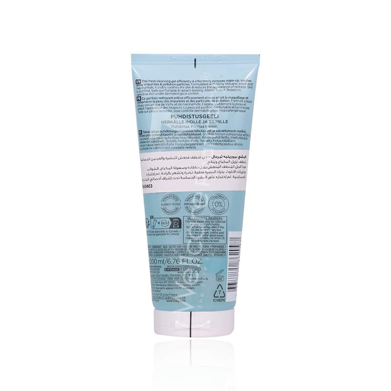 Vichy Purete Thermale Fresh Vitamin B3 Cleansing Gel 200ml