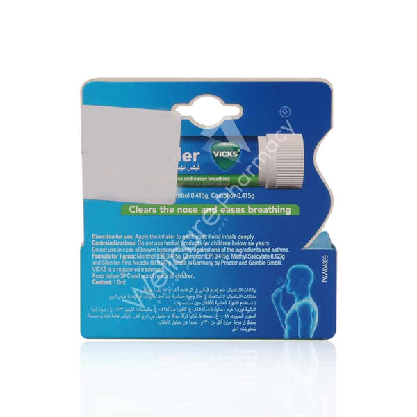 Vicks Inhaler 1Ml – Wellcare Pharmacy