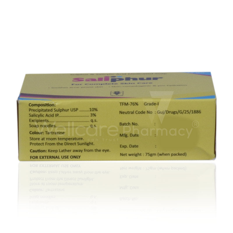 Vilco Saliphur Soap 75Gm