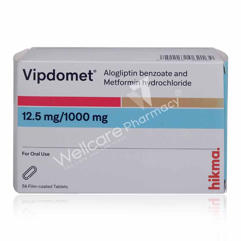Vipdomet 12.5Mg/1000Mg Tablets 56'S