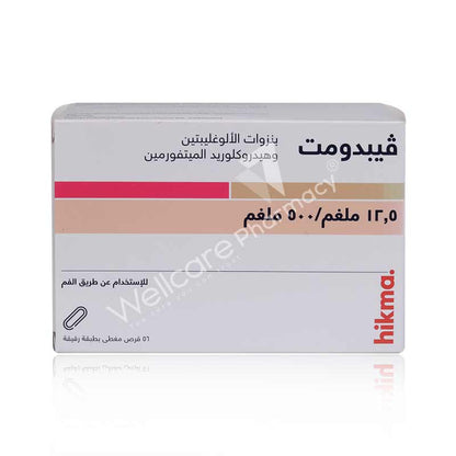 Vipdomet 12.5Mg/500Mg Tablets 56'S