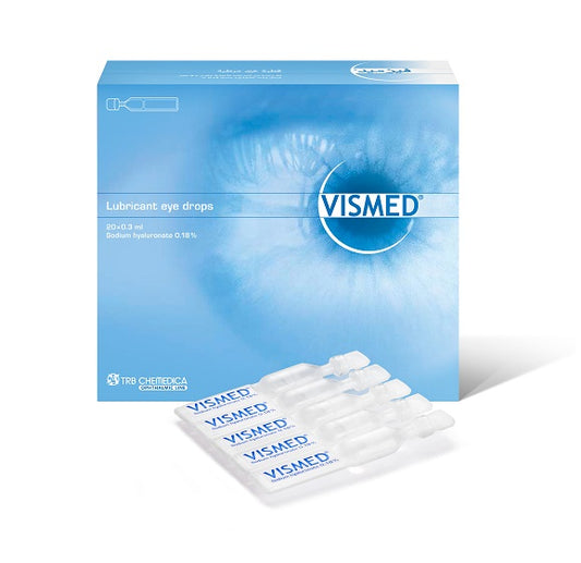 Vismed Eye Drops 20x0.3ml - Wellcare Pharmacy