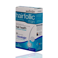 Vitabiotics Hairfollic Man With Tricologic Tablets 60'S