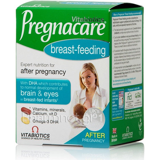 Vitabiotics Pregnacare Breast Feeding After Pregnancy Tablets 56'S And Capsules 28'S
