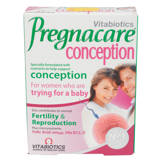 Vitabiotics Pregnacare Conception Capsules 30'S - Wellcare Pharmacy