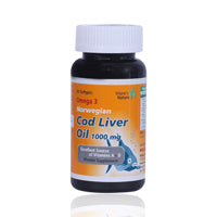 Vitane Norwegian Cod Liver Oil 1000Mg Capsules 30'S