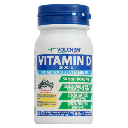 Volchem Vitamin D 2000iu Tablets 60'S