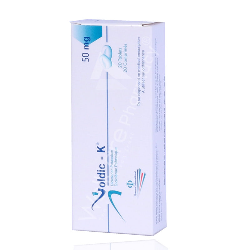Voldic K 50mg Tablets 20'S