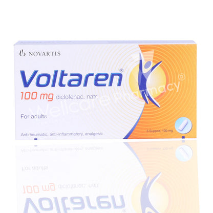 Voltaren 100mg Suppositories 5'S