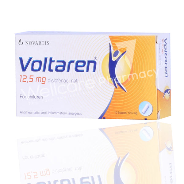 Voltaren 12.5mg Suppositories 10'S