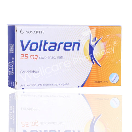 Voltaren 25Mg Suppositories 10'S