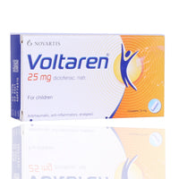 Voltaren 25mg Suppositories 10'S