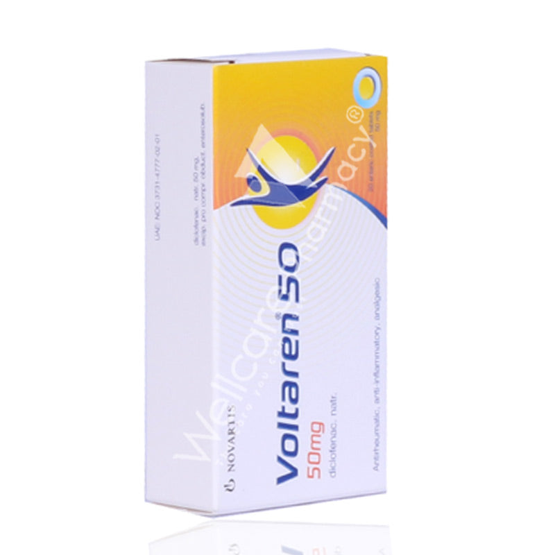 Voltaren 50mg Tablets 20'S