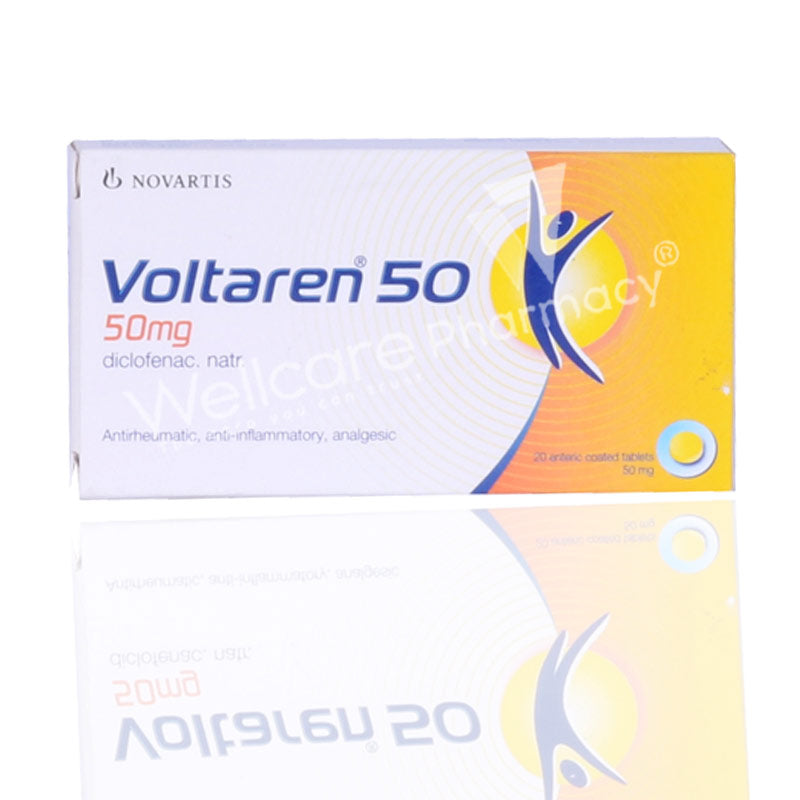 Voltaren 50mg Tablets 20'S