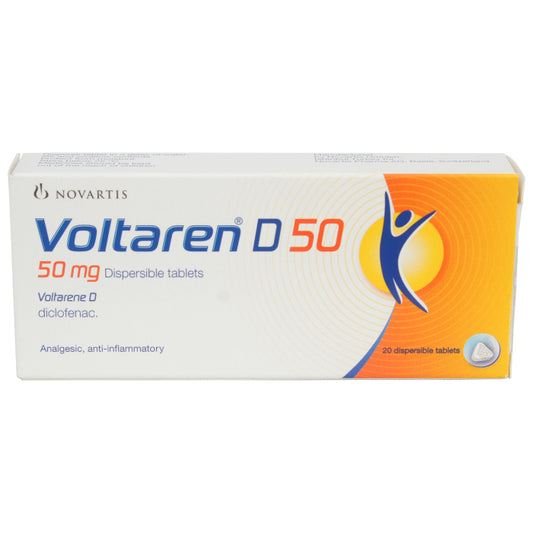 Voltaren D 50mg Tablets 20'S - Wellcare Pharmacy