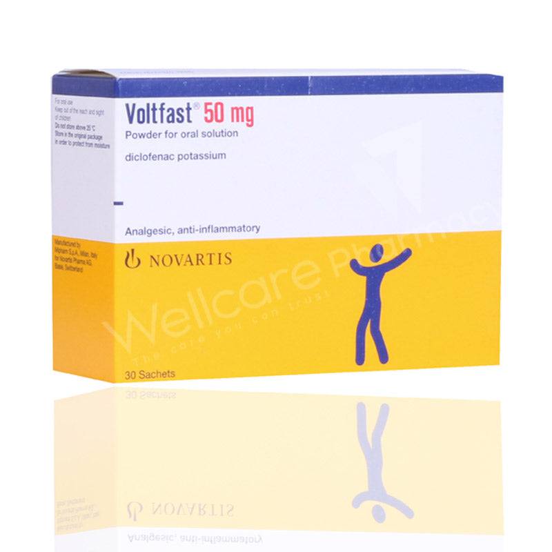 Voltfast 50Mg Sachets 30'S – Wellcare Pharmacy