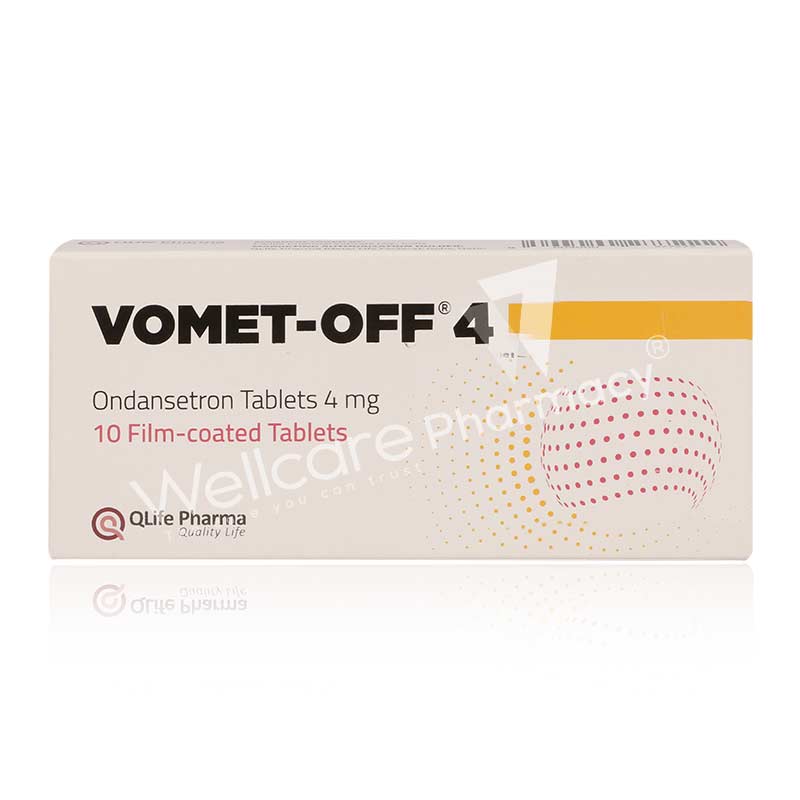 Vomet Off 4mg Tablets 10'S