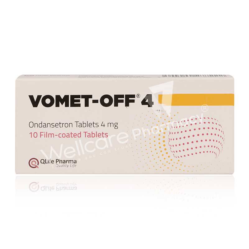 Vomet Off 4Mg Tablets 10'S Vomet Off 4Mg Tablets 10'S