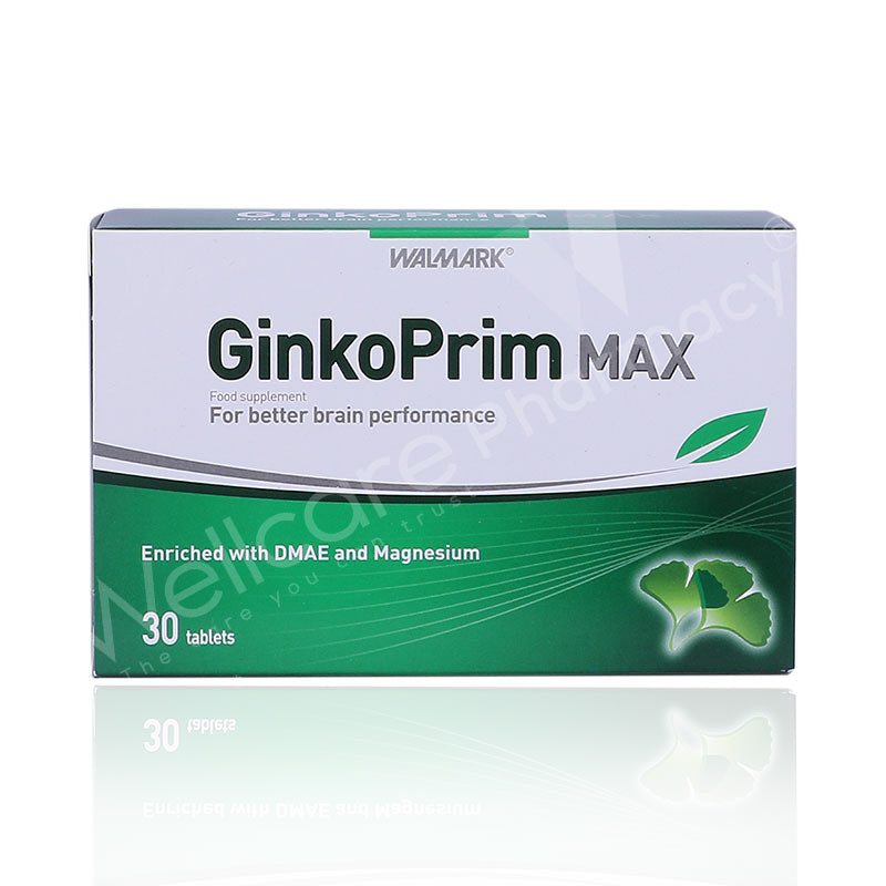 Walmark Ginkoprim Max Tablets 30'S