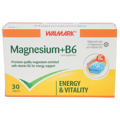 Walmark Magnesium+b6 Tablets 30'S - Wellcare Pharmacy
