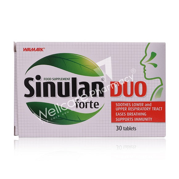 Walmark Sinulan Duo Tablets 30'S Walmark Sinulan Duo Tablets 30'S