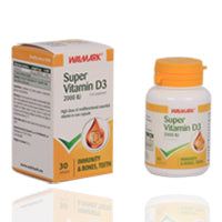 Walmark Super Vitamin D3 2000 Iu Capsules 30'S