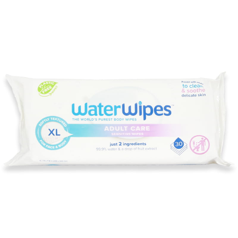Waterwipes Adult Care Xl 30'S