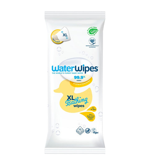 Waterwipes Nose To Toes Bathing 16'S