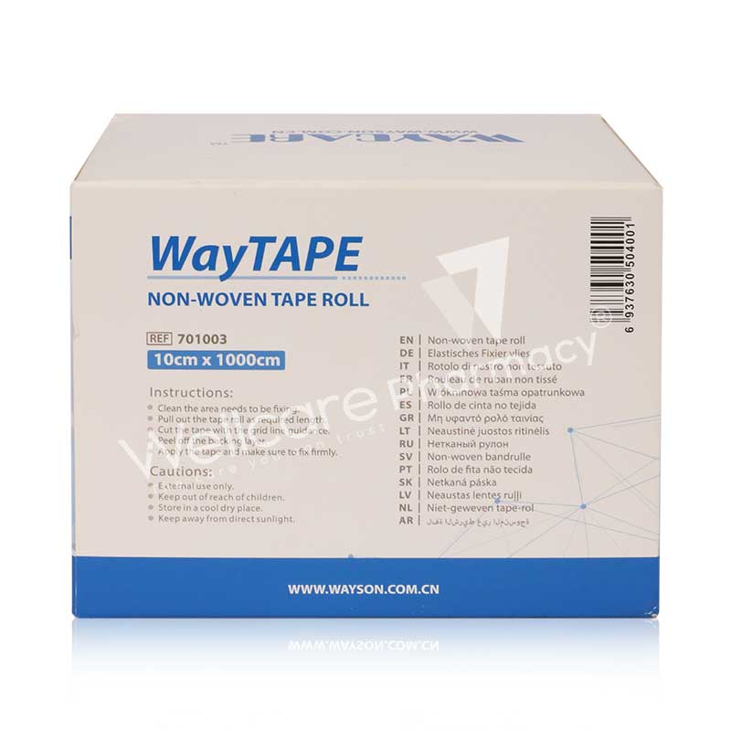 Waycare 701003 Adhesive Tape Roll 10Cmx10m 1'S