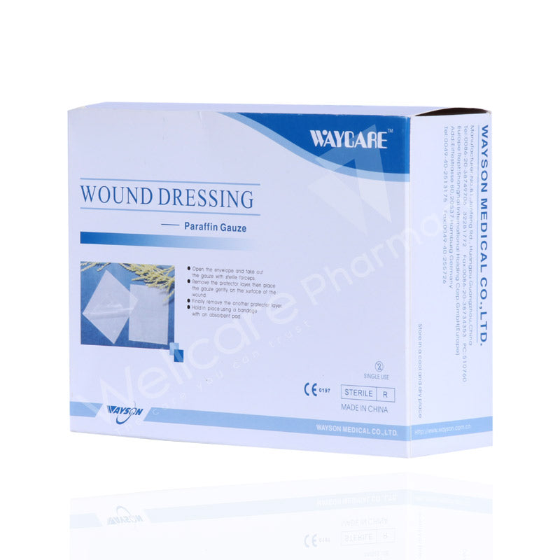 Waycare Paraffin Gauze 10x11 Cm 30'S