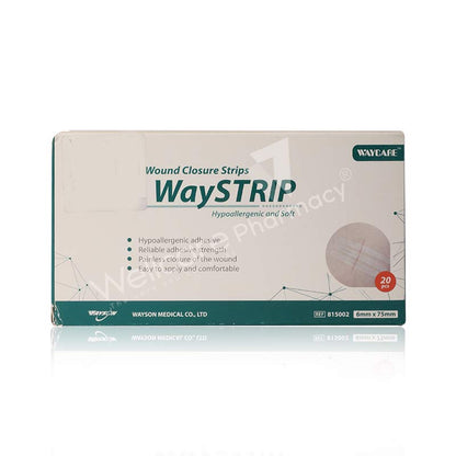 Waycare Skin Closure Strip 6X75 Mm 20'S
