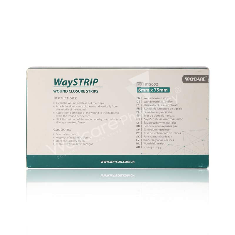 Waycare Skin Closure Strip 6x75 Mm 20'S