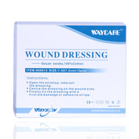 Waycare Sterile Gauze Swabs 7.5x7.5 Cm 50'S